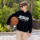 ✨🎅Weihnachtsangebote – Nur für kurze Zeit!⏰Stylishes funkelndes Strass-Hoodie "JESUS ist das Licht"