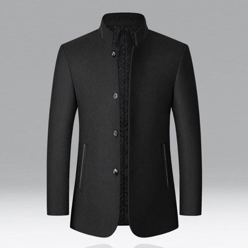 🔥Solange der Vorrat reicht 50 % Rabatt!🎉Klassische Herren Jacke mit Stehkragen