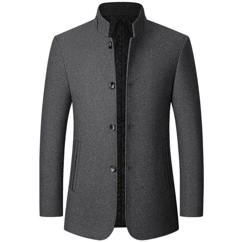 🔥Solange der Vorrat reicht 50 % Rabatt!🎉Klassische Herren Jacke mit Stehkragen