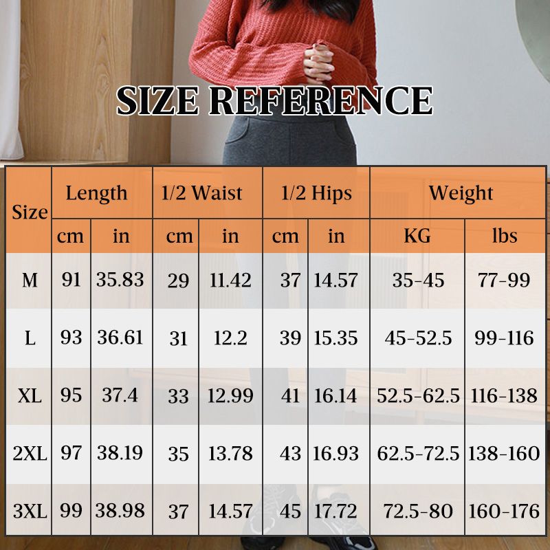 ❄️☃️Winterschlussverkauf: 50 % Rabatt🔥🧶Modische Thermal Cashmere Slim Pants für Frauen