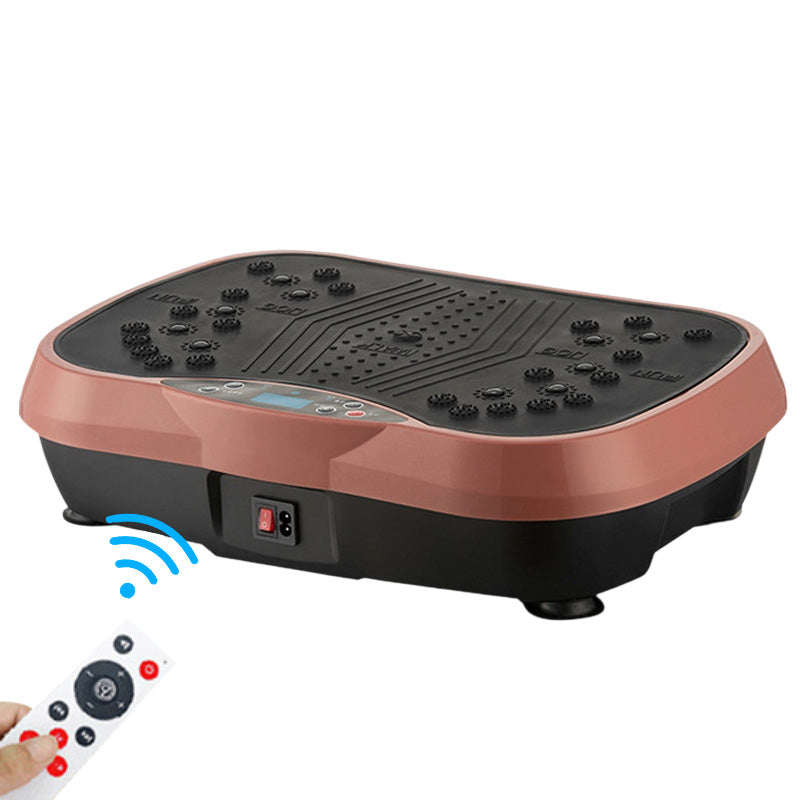 Hochleistungs-Vibrationsplatte Trainingsgerät, 200 kg Tragkraft, Bluetooth-Fernbedienung, 4 Trainingsmodi – Fitnessgerät für das Heimstudio