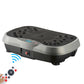Hochleistungs-Vibrationsplatte Trainingsgerät, 200 kg Tragkraft, Bluetooth-Fernbedienung, 4 Trainingsmodi – Fitnessgerät für das Heimstudio