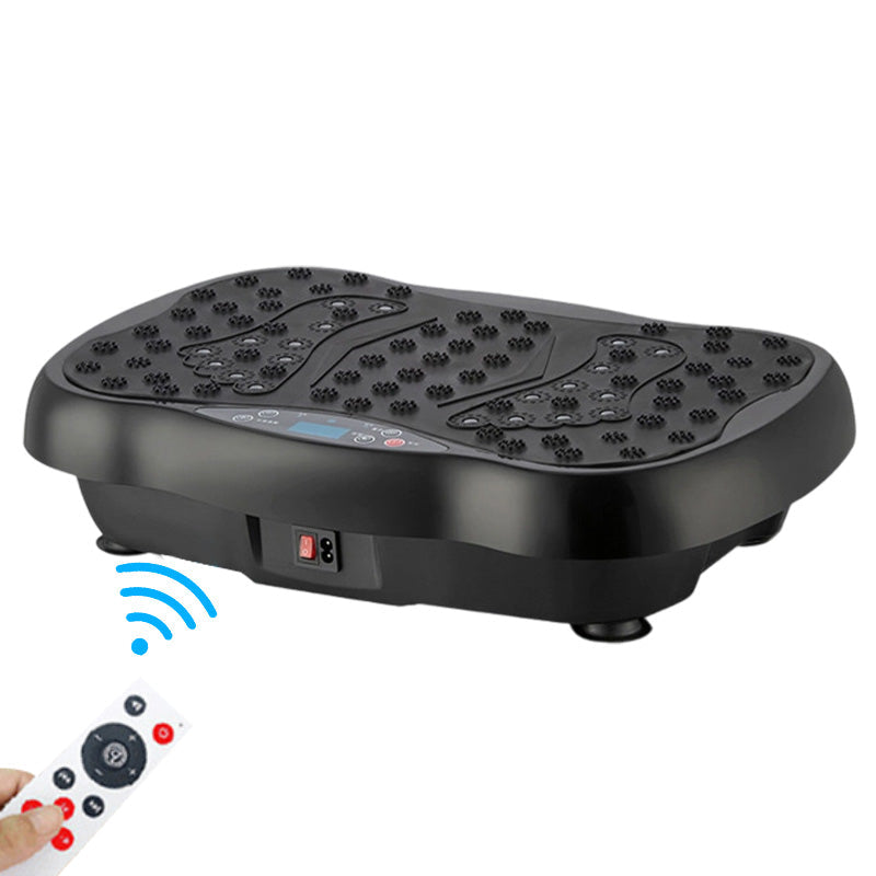 Hochleistungs-Vibrationsplatte Trainingsgerät, 200 kg Tragkraft, Bluetooth-Fernbedienung, 4 Trainingsmodi – Fitnessgerät für das Heimstudio