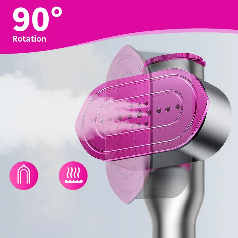 💨🔥 Handdampfbügeleisen: 5 Sekunden Aufheizzeit ⚡💦, in Minuten faltenfrei & immer griffbereit.