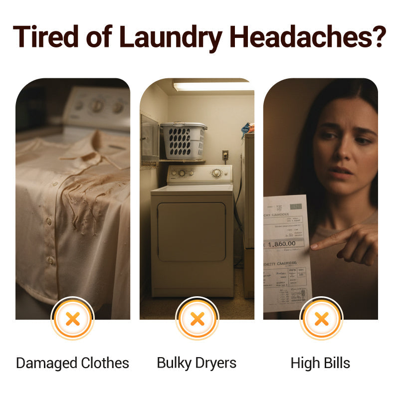 ⏳Zeitlich begrenztes Angebot: 25 Einheiten mit 66 % ⏰Rabatt Tragbarer 600-W-PTC-Heizungs-Wäschetrockner💥