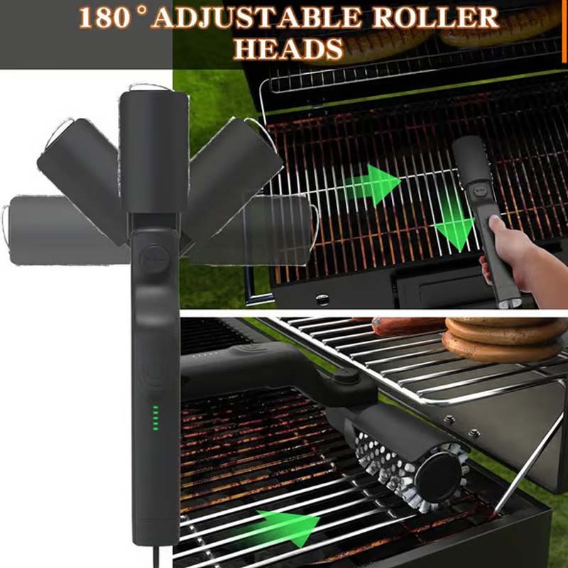 🔥 Heute -50 %! 🍖 Kabellose elektrische Grillbürste – leistungsstarke Reinigung für einen sauberen Grill