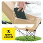 🪑 50% RABATT! 🌿 Tragbarer verstellbarer Klappstuhl für Außenbereich – Leicht, stabil & vielseitig – Ideal für Garten, Camping, Strand oder Terrasse – einfacher Transport und Aufbau 🏕️✨