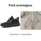 Casual-Wanderschuhe für Herren mit warmem Futter
