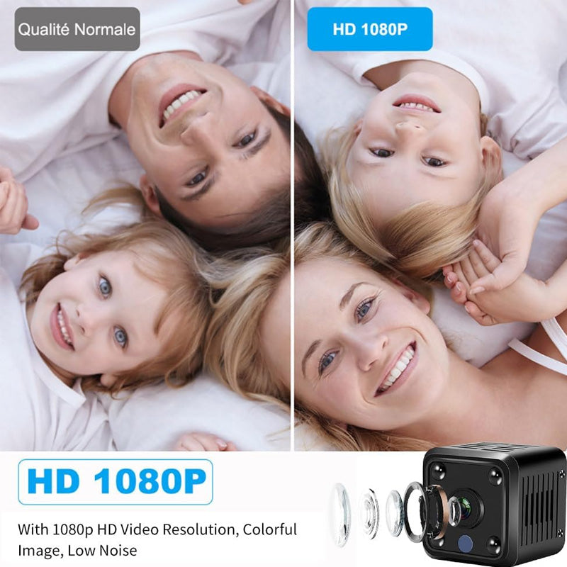 ✨Preisreduziert für begrenzte Zeit ✨🏆 HD-Überwachungskamera mit 1080p-Auflösung, magnetischer Halterung, Nachtsichtfunktion und Bewegungserkennung