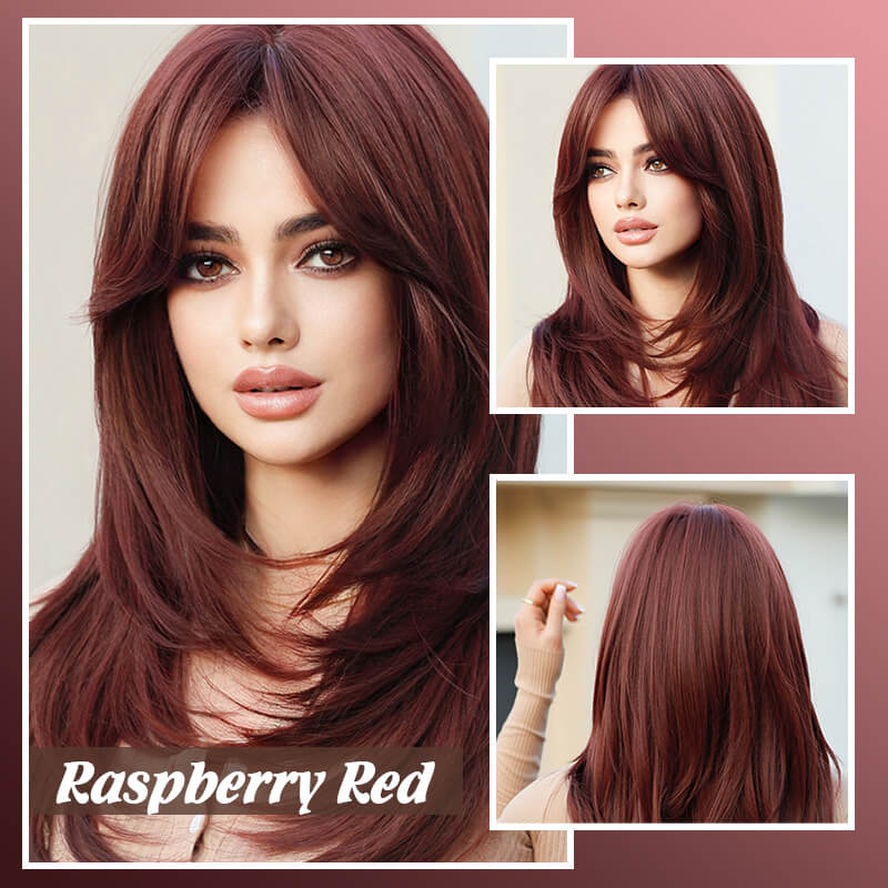 16-Zoll-Ombre-Blond-Spitzenfrontperücken für Frauen, wunderschöne flauschige Perücken mit stumpfem Pony, synthetische Perücken für Partys und den täglichen Gebrauch