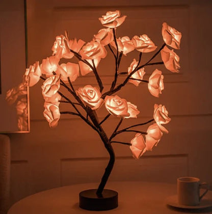 ✨🌹Rosenblüten-Design Baum Nachtlicht🔥Kauf 2 Artikel versandkostenfrei🔥