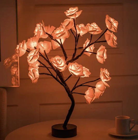 ✨🌹Rosenblüten-Design Baum Nachtlicht🔥Kauf 2 Artikel versandkostenfrei🔥
