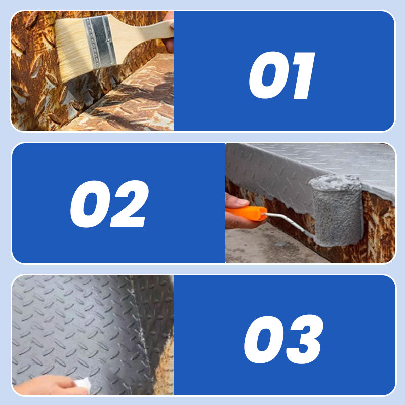 🚢✨Wetterfeste Rostumwandlerfarbe für Metall🎨🍃