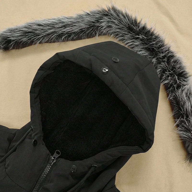 🔥Solange der Vorrat reicht 40 % Rabatt!🎉Winddichte, mittellange Parka-Jacke mit Kapuze für Herren