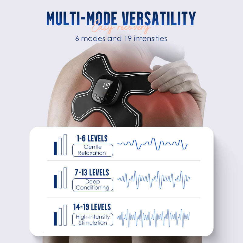 💪 50% RABATT! 🔥 Tragbares Smart-Muskelstimulator-Pad mit Wärmefunktion