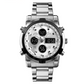 ⏰ Wasserdichte Analog-Digital-Militäruhr für Herren – 48 mm, multifunktional & Armband aus Edelstahl! 🕰️💪