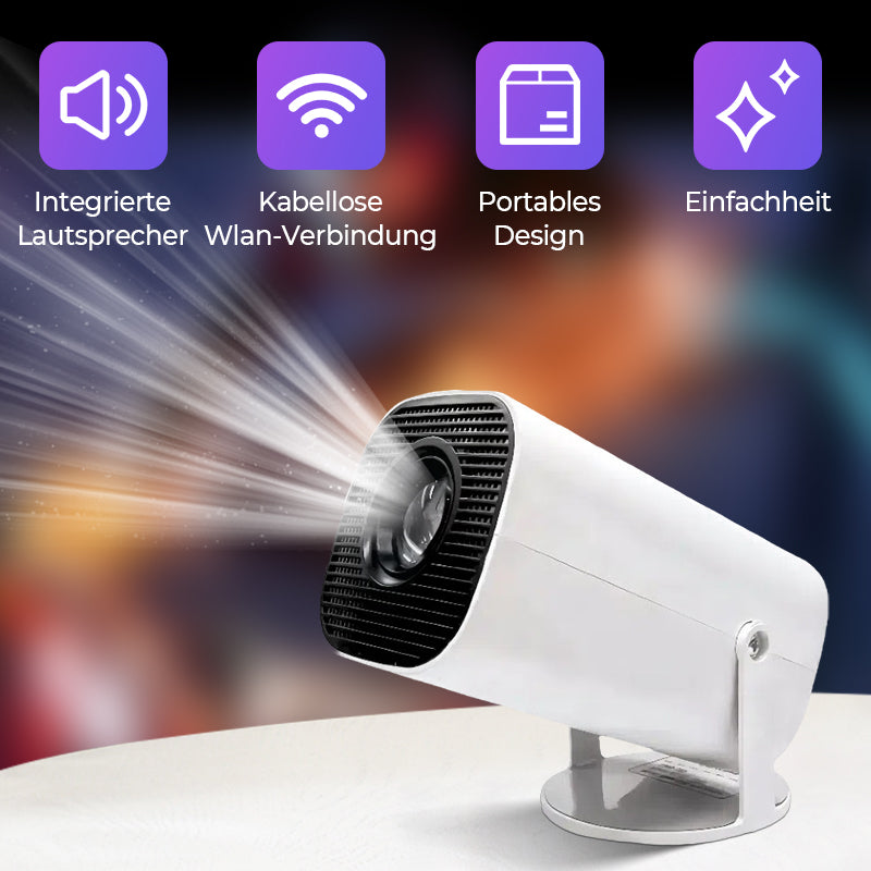 WiFi 1080P HD-Projektor für zu Hause