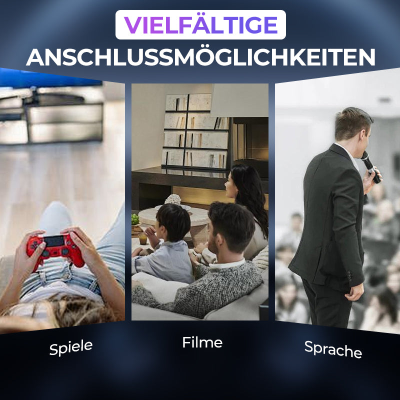 WiFi 1080P HD-Projektor für zu Hause