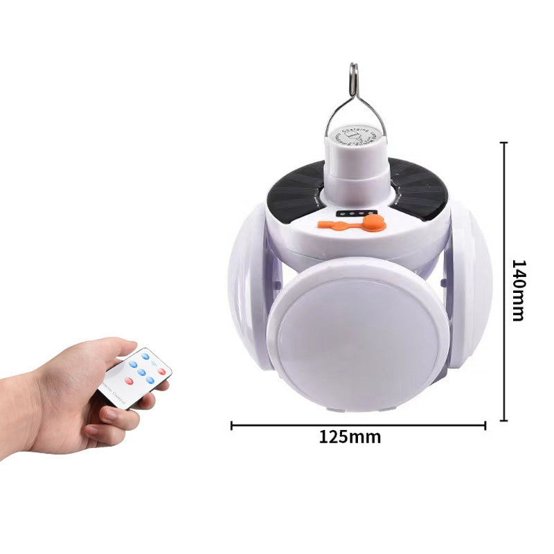 📢📢Kaufe 2 und erhalte 1 gratis⏰Solarbetriebene, multifunktionale und faltbare Lampe in Fußballform