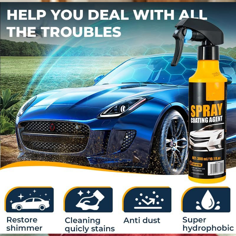 💎 -50% AUF DAS NANO-HYDROPHOBE AUTO-BESCHICHTUNGSSPRAY! 💎 Strahlender Glanz, Kratzschutz & Einfache Anwendung ✨