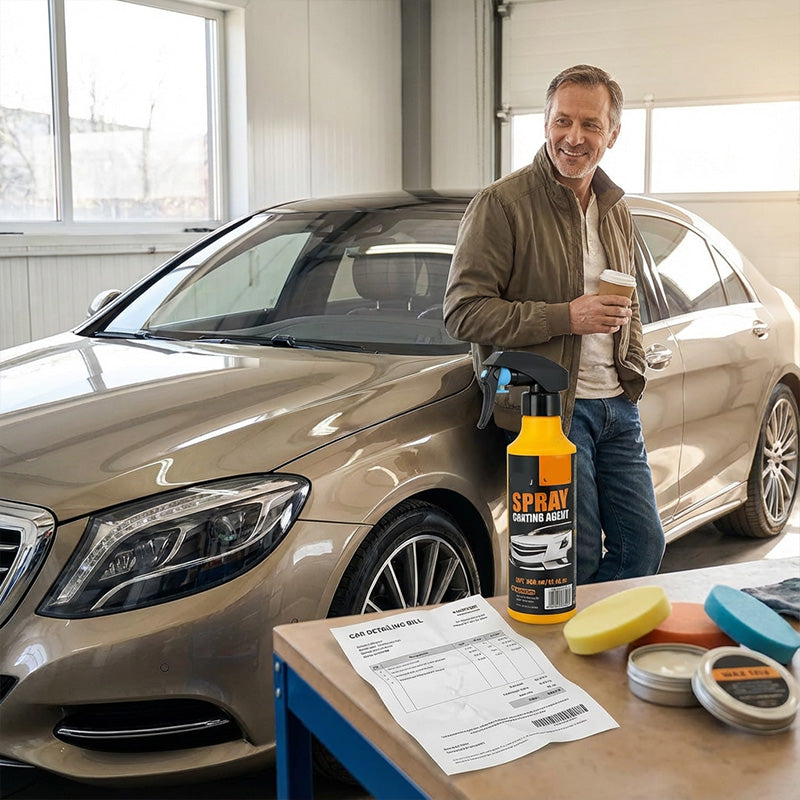 💎 -50% AUF DAS NANO-HYDROPHOBE AUTO-BESCHICHTUNGSSPRAY! 💎 Strahlender Glanz, Kratzschutz & Einfache Anwendung ✨