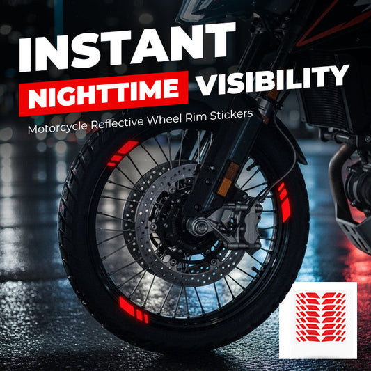 Reflektierende Felgenaufkleber für Motorräder