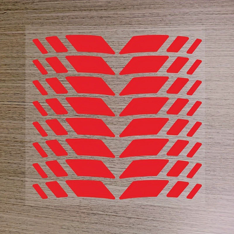 Reflektierende Felgenaufkleber für Motorräder