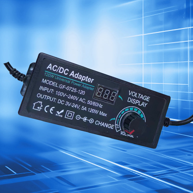 Einstellbares 3V–24V 3A Universal-AC/DC-Netzteil