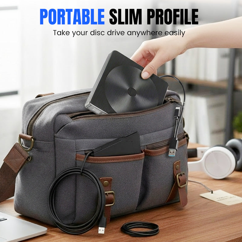 📢📢60 % Rabatt!! ⏰6-in-1 USB-externes DVD-/CD-Laufwerk und Hub