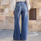 ⏳Begrenzte Zeit 50% Rabatt💥Damen-Vintage-Hochbund-Weitbeinjeans