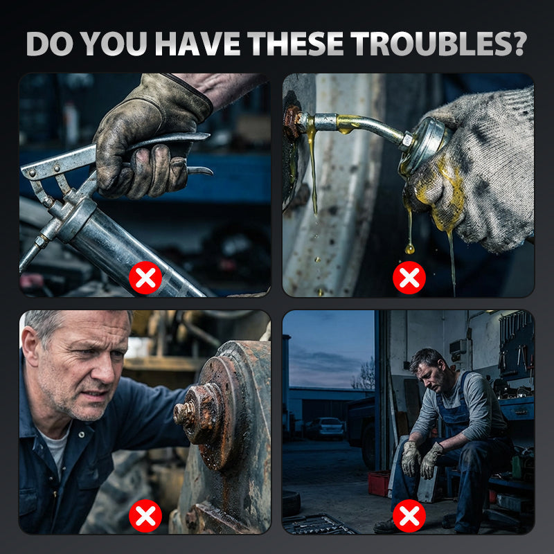 📢📢40 %  RABATT !! ⏰Tragbares automatisches Fettpressen-Set