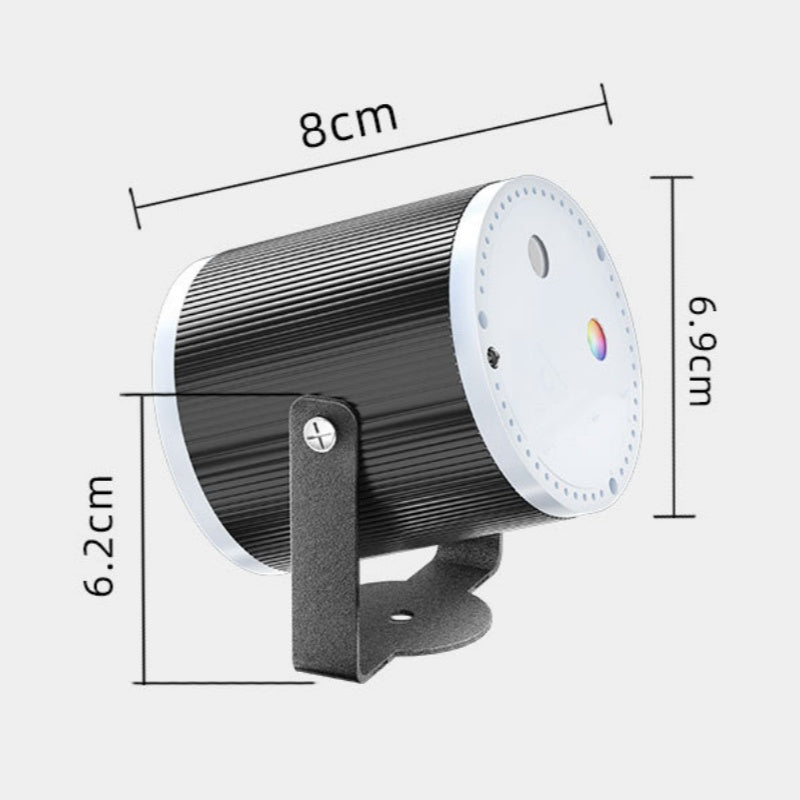 📢📢70 % Rabatt!! ⏰DJ Laser Party Light mit 7 Beleuchtungsmodi und Fernbedienung