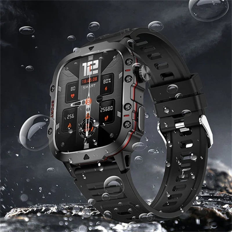 📢📢50% RABATT !!⏰Robuste Outdoor-Smartwatch – über 100 Sportmodi