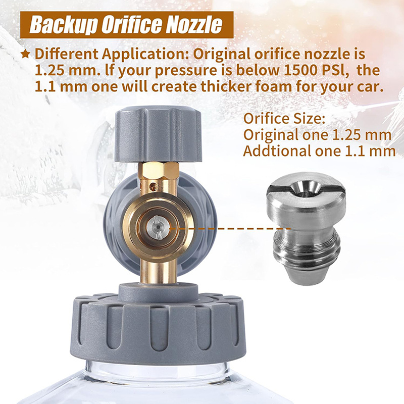 🧼 50% RABATT! 🚗 Hochdruck-Schaumpistole für Autowäsche – Spülmitteltank, Einstellbarer Sprühkopf & Anschluss für alle Hochdruckreiniger 💦