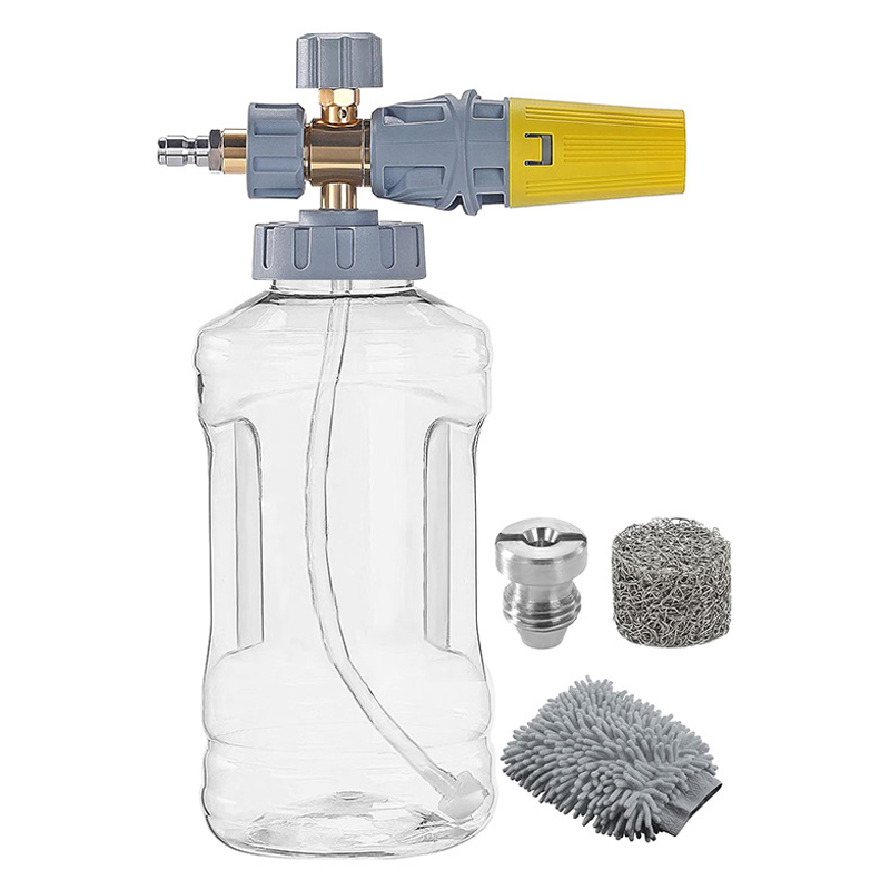 🧼 50% RABATT! 🚗 Hochdruck-Schaumpistole für Autowäsche – Spülmitteltank, Einstellbarer Sprühkopf & Anschluss für alle Hochdruckreiniger 💦
