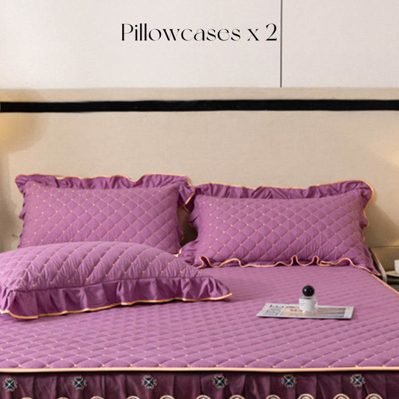 📢📢NEUES PRODUKT 2026 – 50 % RABATT✨ Rüschenbettlaken + Bettbezug + Kissenbezug💓🛏️ Verkörpert Eleganz und Komfort des Augenblicks💫
