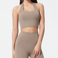 Damen-Sport-Tanktop mit herausnehmbaren Brustpolstern, lässiger Tragekomfort und strapazierfähiges Neckholder-Sporttop für Yoga, Fitnessstudio und Training, Damen-Sportbekleidung für alle Jahreszeiten