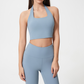 Damen-Sport-Tanktop mit herausnehmbaren Brustpolstern, lässiger Tragekomfort und strapazierfähiges Neckholder-Sporttop für Yoga, Fitnessstudio und Training, Damen-Sportbekleidung für alle Jahreszeiten