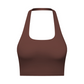 Damen-Sport-Tanktop mit herausnehmbaren Brustpolstern, lässiger Tragekomfort und strapazierfähiges Neckholder-Sporttop für Yoga, Fitnessstudio und Training, Damen-Sportbekleidung für alle Jahreszeiten