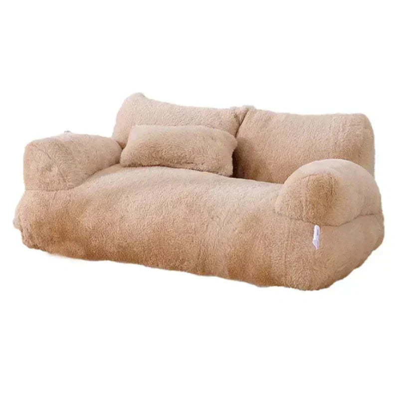 Kuscheliges, beruhigendes Haustiersofa mit abnehmbarem Bezug