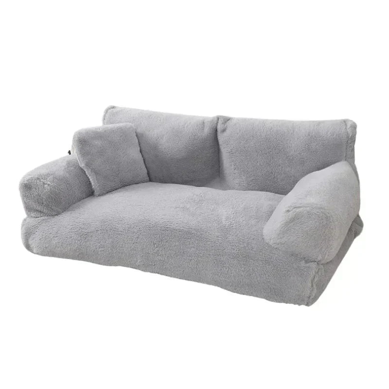 Kuscheliges, beruhigendes Haustiersofa mit abnehmbarem Bezug