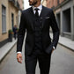 🔥LETZTER TAG DES SALE 50 % RABATT!!👕Herren Slim-Fit 3-teiliges Anzugset