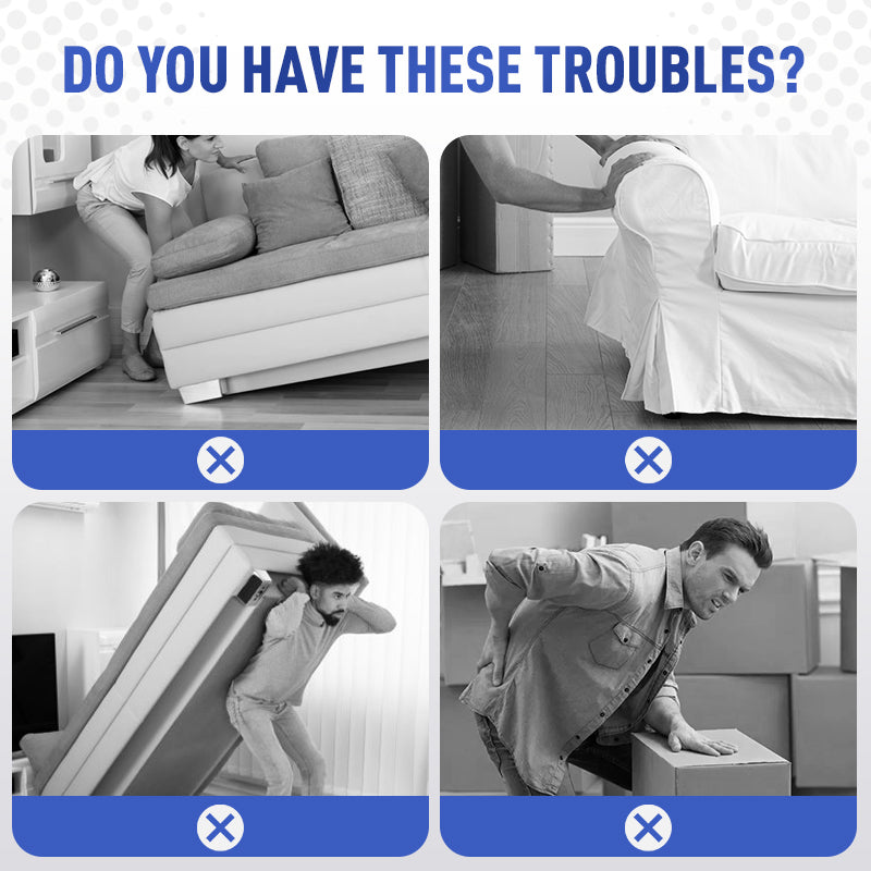 ✈️58 % Rabatt &Kostenlose Lieferung！！😮😮Möbelheber mit Transportrollen – Praktische Hilfe zum Verschieben schwerer Gegenstände