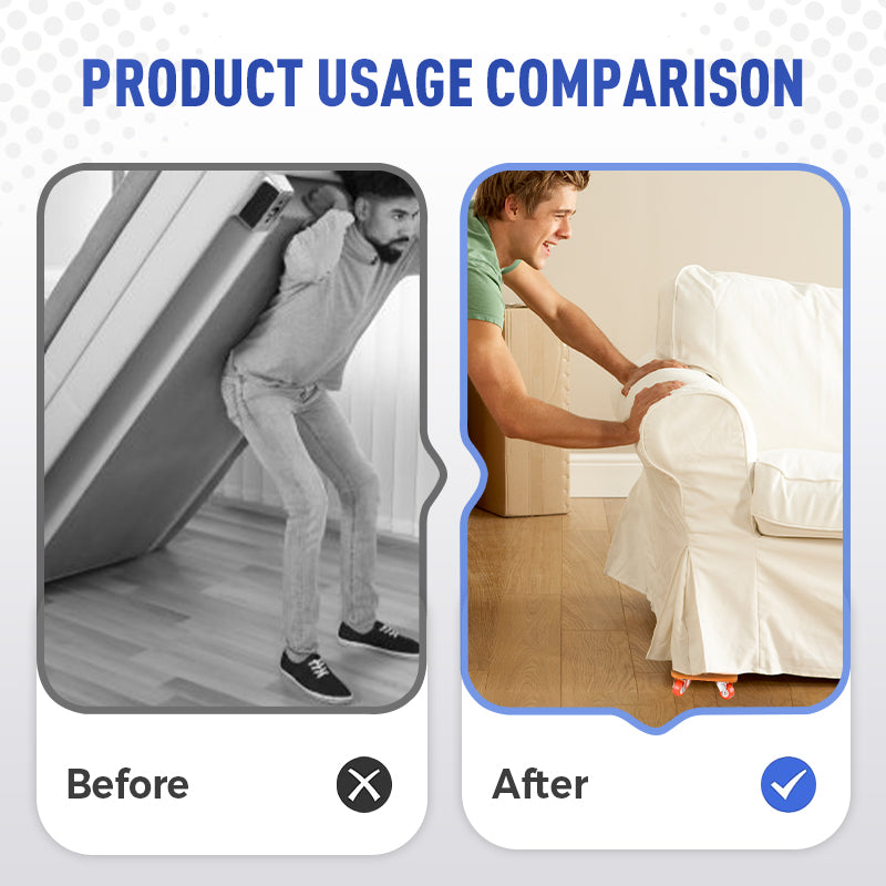 ✈️58 % Rabatt &Kostenlose Lieferung！！😮😮Möbelheber mit Transportrollen – Praktische Hilfe zum Verschieben schwerer Gegenstände