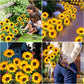 🌻☀️ GIRASOLE SOLARE 50% RABATT! 🌻✨ Lebensechte Blüten, IP65 wasserdicht & automatische Dämmerungssensor (8-12h Leuchtdauer)