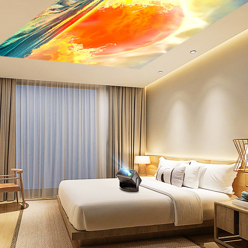 900ANSI HY350MAX Projektor, Autofokus, Android 14, Allwinner H726