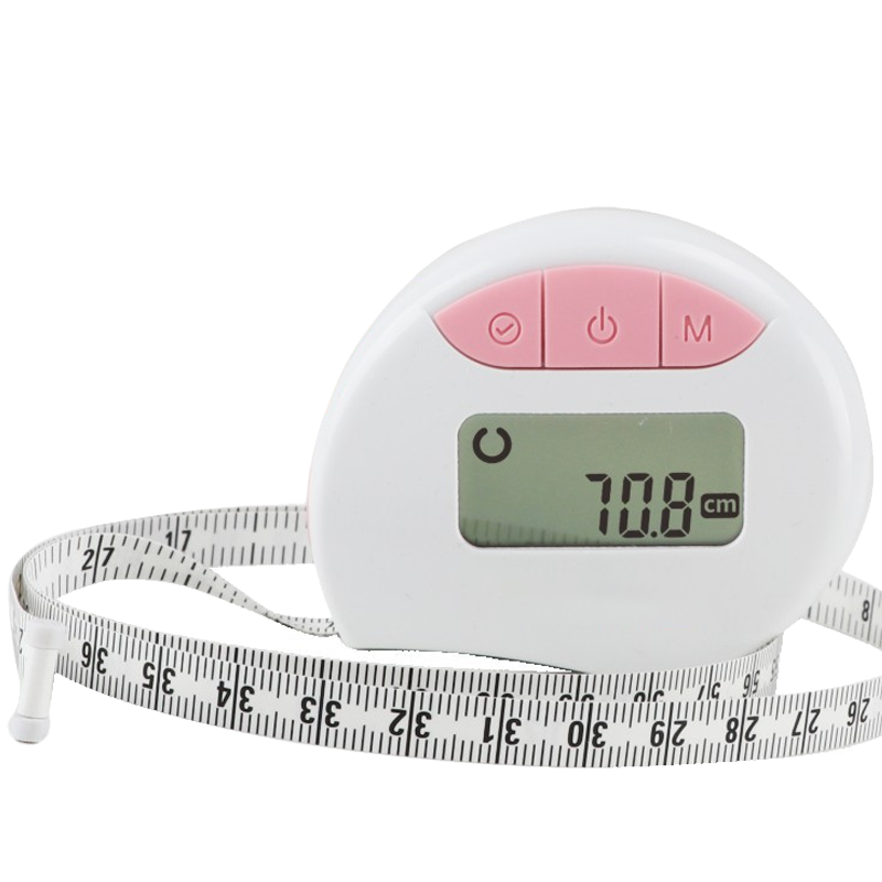 Maßband Körper Smart Körpermassband, Bluetooth Massband Körper zum Messen der Körperumfänge von Bizeps, Brust, Hüfte, Waden, Oberschenkel und Hals, Maßband Nähen in CM Oder Zoll