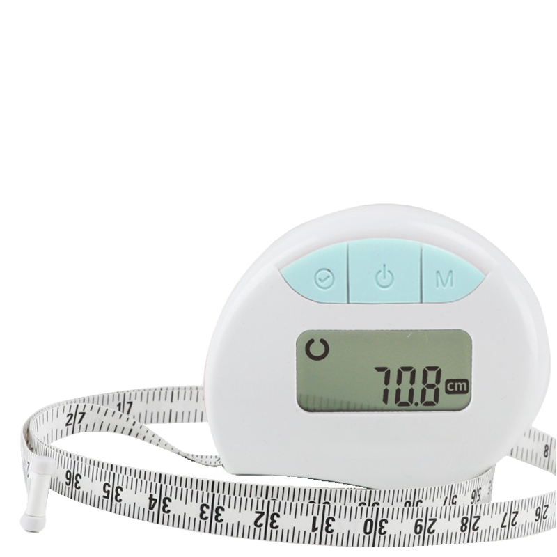 Maßband Körper Smart Körpermassband, Bluetooth Massband Körper zum Messen der Körperumfänge von Bizeps, Brust, Hüfte, Waden, Oberschenkel und Hals, Maßband Nähen in CM Oder Zoll