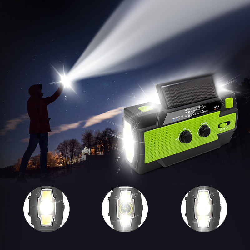 ☀️ BEGRENZTE ZEIT 50 % RABATT 📻 Solarbetriebenes All‑in‑One‑Notfallradio ⛺
