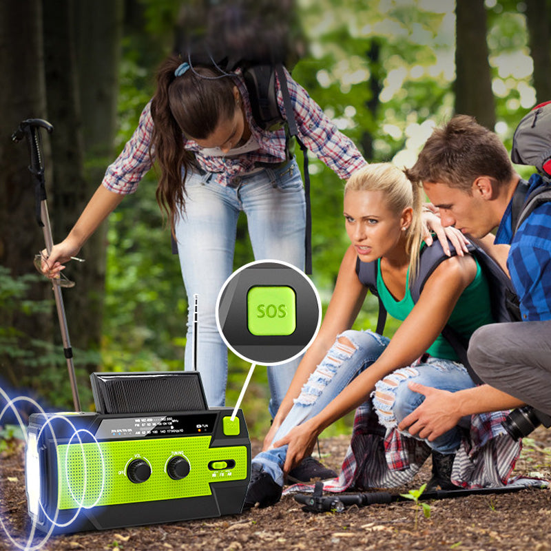 ☀️ BEGRENZTE ZEIT 50 % RABATT 📻 Solarbetriebenes All‑in‑One‑Notfallradio ⛺